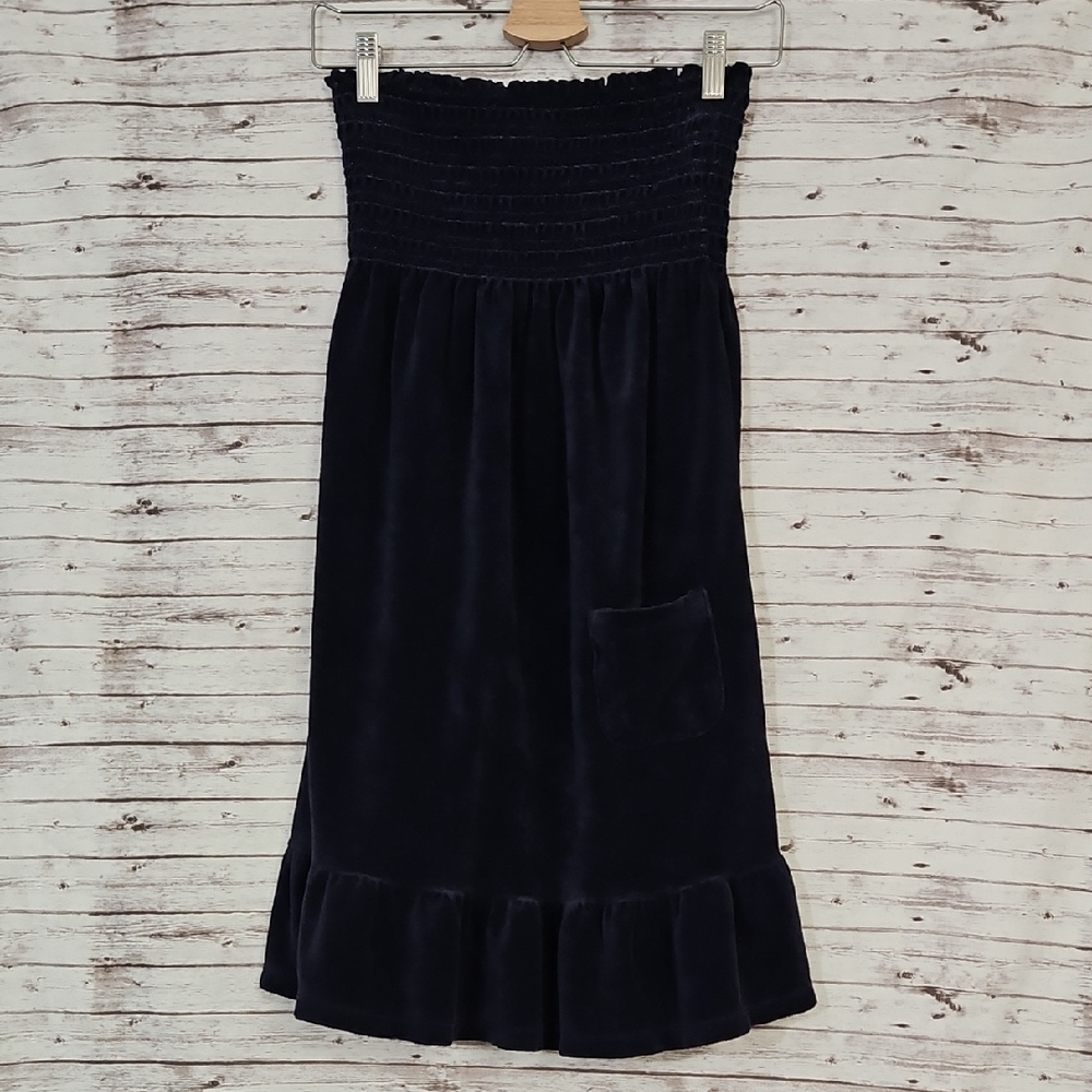 Juicy Couture Navy Textured Fabric